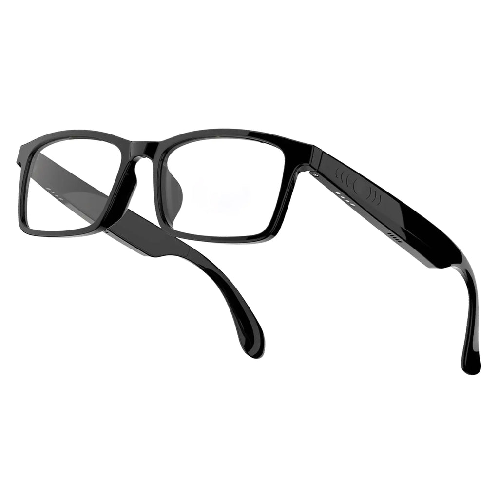 Bluetooth Audio Smart Blue Light Glasses for Men & Women Blue Light Filtering & Open Ear Sound Smart Glasses with Mic & Speakers - Touch & Voice Assistant Compatible for OfficeMusicAnswering Calls